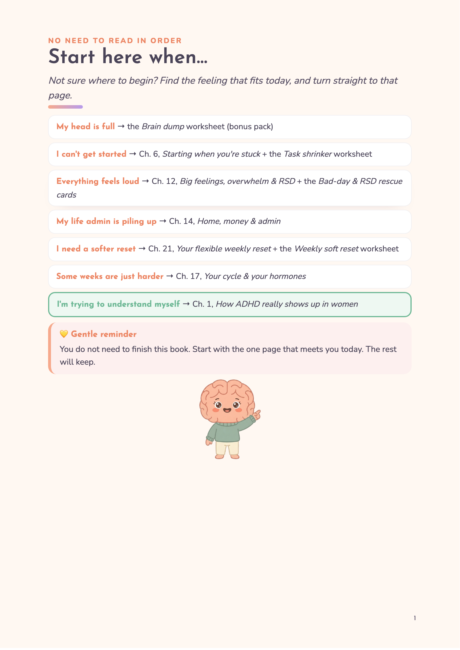 The ADHD Woman's Digital Handbook on iPhone